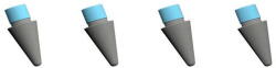 Paperlike Stylus Pen Accesoriu Apple Pencil Paperlike Varfuri Pencil Tips, set 4 bucati, precizie ridicata si pentru scris si desen digital (PL-APT-CB-25)