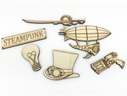  Natúr fa - STEAMPUNK csomag 6db/csomag - csinaldmagadshop