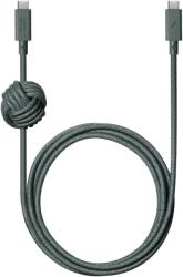 Native Union Cablu date/încărcare Native Union Anchor USB-C la USB-C, 3m, incarcare rapida, Universal - Verde (ACABLE-C-GRN-NP)