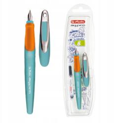 Herlitz Töltőtoll balkezeseknek kék-narancs My. Pen Herlitz (50041268)