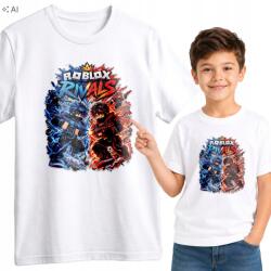  Gyerek Póló Fehér Roblox Rivals Játék Xs 116 cm