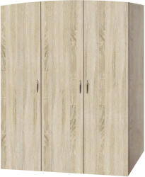 International Service Dulap 3 usi Leon, stejar sonoma , 1500x2008x570mm Garderoba
