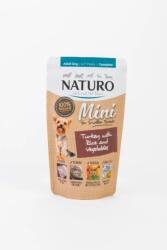 Naturo Plic Caine Naturo Mini Curcan Cu Orez Si Legume 150gr