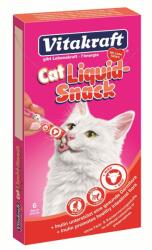 Vitakraft Snack Lichid Vita + Iarba Pisici 6x15gr (00281)