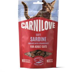 CARNILOVE Cat Soft Snack Sardine&strawberry 50 G