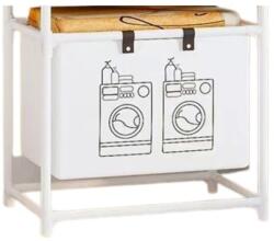 Flippy Cos de Rufe, Flippy, 1 Cos, Cadru de Otel Inoxidabil, 97 x 44 x 57 cm, Alb
