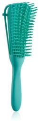 Flippy Perie Flexibila, Flippy, pentru Descurcat Par Cret Umed si Uscat, 8 Brate Mobile, din TPE, 24.5 x 4.5 x 2 cm, Verde