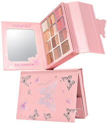 Kevin&Coco Paleta de Machiaj Profesionala KEVIN COCO Glowy Butterfly Makeup Book, 96 Nuante, Trusa Multifunctionala pentru Ochi, Buze si Fata, Farduri Mate si Sidefate, Blush, Iluminatoare si Produse, pentru T