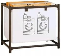 Flippy Cos de Rufe, Flippy, 1 Cos, Cadru de Otel Inoxidabil, 97 x 44 x 57 cm, Negru