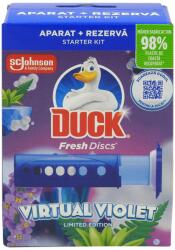 DUCK FRESH Discs Aparat WC 36 ml Virtual Violet