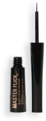 Makeup Revolution Dip Liquid Eyeliner, fekete, 5 ml