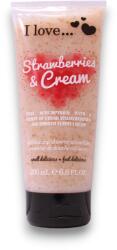 I Love Cosmetics Strawberries & Cream Hámlasztó Tusfürdő 200 ml