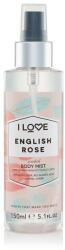 I Love English Rose Frissítő Testpermet 165 ml
