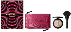 MAC Trick of the Light szett: sminktáska, ecset, highlighter