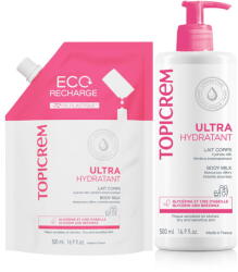 Topicrem Ultra Hydratant testápoló szett, 2x500 ml