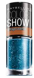 Maybelline Maybelline, Color Show Vintage Leather, Körömlakk, Nr. 207, Turquoise