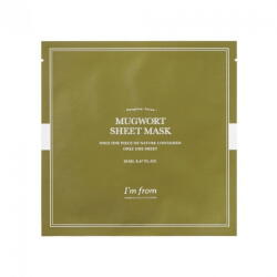 I`m From I'm From, Mugwort, Revitalizing, Hidratáló, Sheet Mask, Arcra, 20 ml