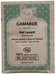 Gamarde Baby Bio Tisztító Testgél, 3 ml minta
