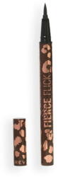 Makeup Revolution Fierce Eyeliner filces, matt, barna, 0.5 ml