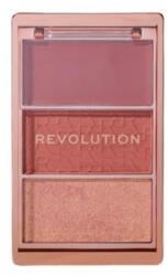 Makeup Revolution Makeup Revolution, Blush Icon, Matt, Blush Highlighter Palette, Aura