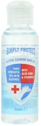 Simply Protect alkoholos antibakteriális kézfertőtlenítő gél, 58 ml