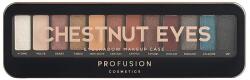 Profusion Cosmetics Chestnut Eyes Szemhéjpaletta 12 szín 25 g