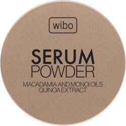 Wibo Serum Powder Macadamia & Quinoa fixálópúder, Transparent, 10 g