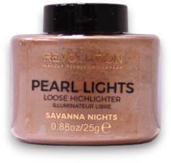 Makeup Revolution Pearl Lights highlighter púder Savannah Nights 25 g