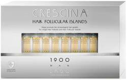 Labo Suisse Szett, Labo Suisse, Crescina Follicular Islands 1900, For Growth Stimulation, Ampullás kezelő szérum, For Scalp, Férfiaknak, 20 db