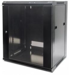 Intellinet Cabinet 19" fixare pe perete, Flatpack, Intellinet15U, Black, 770 (h) x 570 (w) x 450 (d) mm "711937 (711937)