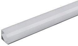  PROFIL ALUMINIU PENTRU BANDA LED 2M 15.8MM X 15.8MM MAT (SKU-3353)