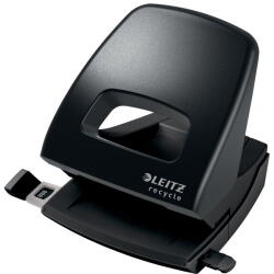 Leitz Perforator plastic LEITZ Recycle NeXXt Series, 30 coli, partial reciclat, negru (L-50030095) - vexio