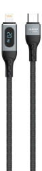 Dudao Cablu date/încărcare Dudao USB-C la Lightning PD 20W, incarcare rapida, lungime 1m, Universal - Negru (6973687243692)