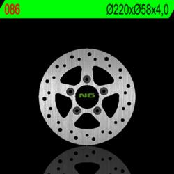 NG Brake Disc NG FÉKEK Fix FékTárcsa - 086 NG Brake Disc Fékrendszer és alkatrészei Fékbetétek, fékpofák és féktárcsák Féktárcsák