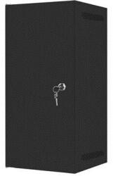 Lanberg 10" WALL-MOUNTED RACK CABINET 12U (280X310, BLACK) (WF10-2312-00B) - vexio