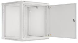 Lanberg WALL MOUNT RACK CABINET 19" 12U 600X600 (WF01-6612-00S) - vexio