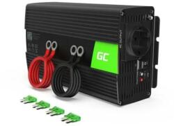 Green Cell Invertor de tensiune 24V na 230V 1000W/2000W (INV18)
