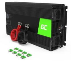 Green Cell Invertor de putere 24V na 230V 1500W/3000W (INV19)