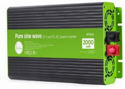 Gembird Invertor de putere DC-AC 12V/230V 500W/1000W (EG-PWC-PS500-01)