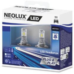 NEOLUX Set 2 LED-uri H7, 12V, 12W, 6000 K (N499DWBS-2SCB)