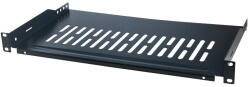 LogiLink RAFT FIX LOGILINK 1U pentru rack 19", adancime 250mm, sarcina maxima 10Kg, vopsea antistatic, otel 1.5mm, black, "SF1C35B (SF1C35B) - vexio