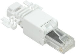 LogiLink MUFA Logilink RJ45 pt. cablu UTP, Cat. 6A, modulara, alb "MP0028 (MP0028)