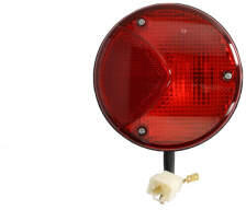 TRUCKLIGHT Lampa Spate Dreapta/Stanga (p21/5w cu Lumini Frana Lumini Parcare/Pozitie Fi122mm (TL-IV008RPST)