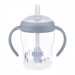 Nuk Perfect Match training baby bottle with straw PENGUIN 150 ml (59199-NUK-10215403)