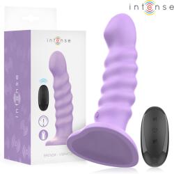 Intense Intense Brenda - Vibrator spirală mărimea M cu telecomandă și 10 niveluri de vibrație, mov Vibrator