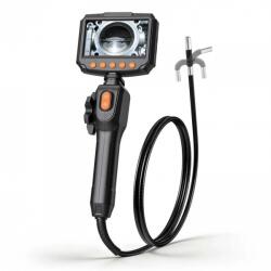  Camera endoscop, ecran articulat bidirectional 180Â°, Zoom 8X, ecran IPS HD 4.3", lentila subÈ›ire 8 mm, IP67, cablu 1.5 m (ZXKQXNKJ15MDIDQ1C001V9)