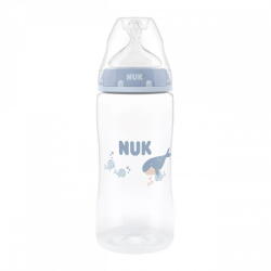 Nuk First Choice Temperature Control Baby Bottle 300 ml Whale (59363-NUK-10216342-whale)