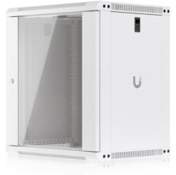 Ubiquiti UACC-RACK-12U-WALL-450-G 19" 12U 635x550x450mm MAX: 50kg üvegajtós fehér fali rack szekrény - pcx
