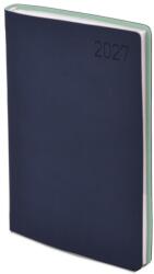 TopTimer Határidőnapló TOPTIMER Madeira M011 B/5 heti fehér lapos kék-türkiz 2027 T011M-04T (T011M-04T)
