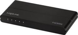 LogiLink HDMI elosztó 1x4 port, 4K/60 Hz, HDCP, HDR, CEC